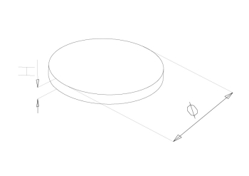 End Caps - Model 0870 CAD Drawing